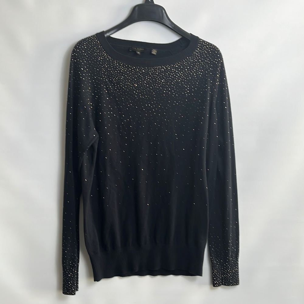 Ted baker London black pullover sweater